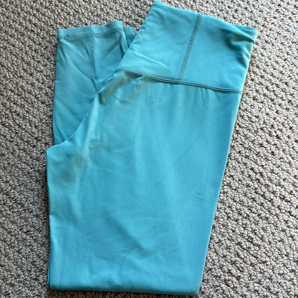 Athleta Ultra High Rise Elation 7/8 Tight Leggings Dusty Jade- Medium